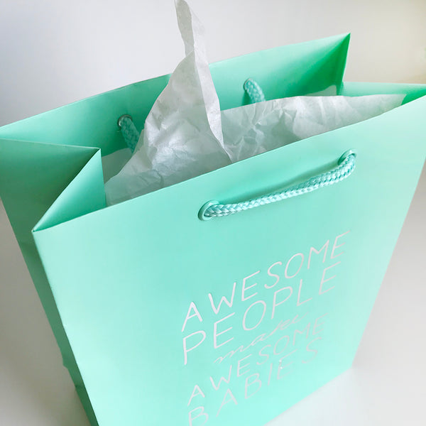 Awesome Babies Gift Bag - Steel Petal Press