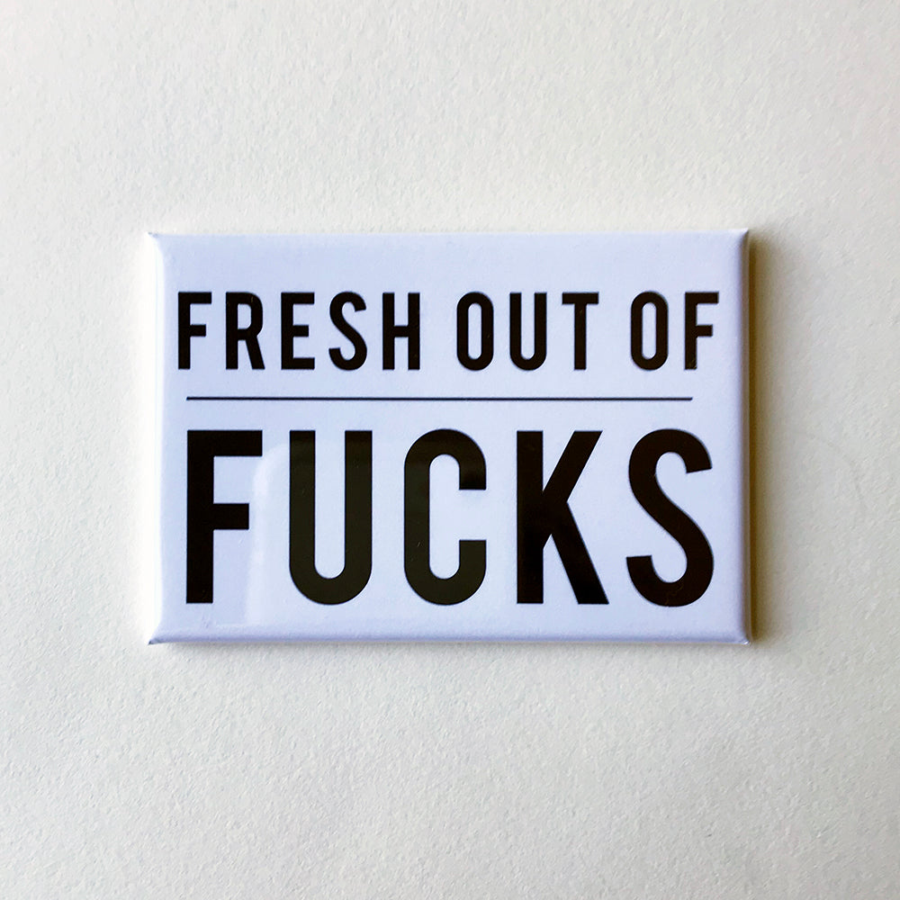 Fresh Fucks Magnet - Steel Petal Press