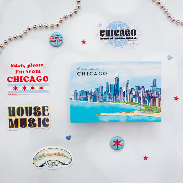Chicago Lakefront Postcard