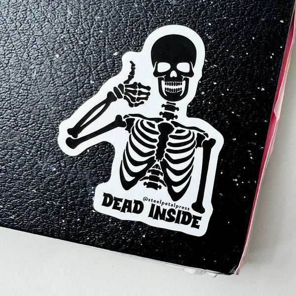 Dead Inside Die-Cut Sticker