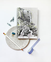 Daily Focus Waterfall Spiral Notebook
