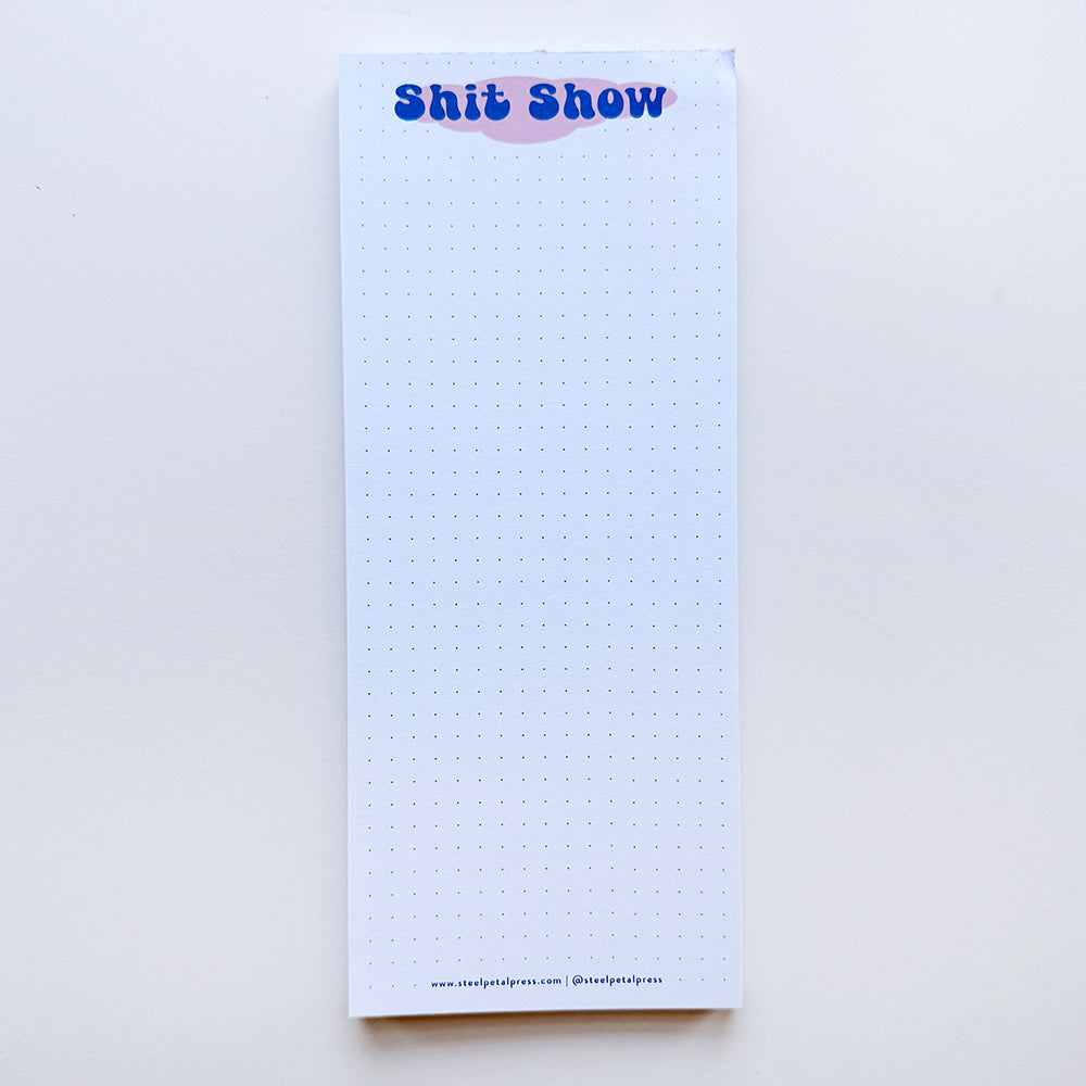 Shitshow Listpad - Grid style list-making notepad