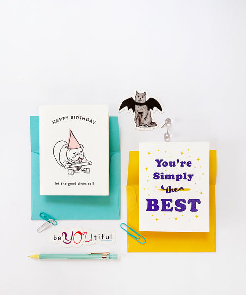 Simply the Best - Love and Friendship Greeting Card