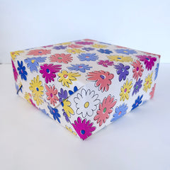 Spring Flowers Wrapping Paper - Single Sheet