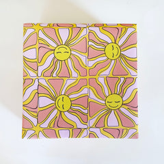Hippie Sun Wrapping Paper - Roll of 3 Sheets