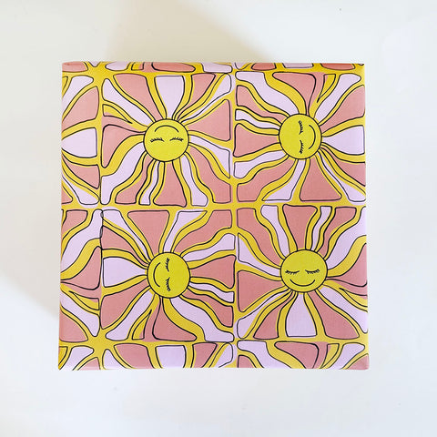 Hippie Sun Wrapping Paper