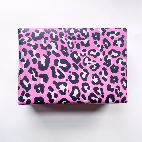 Leopard Gift Wrap - Roll of 3 Sheets