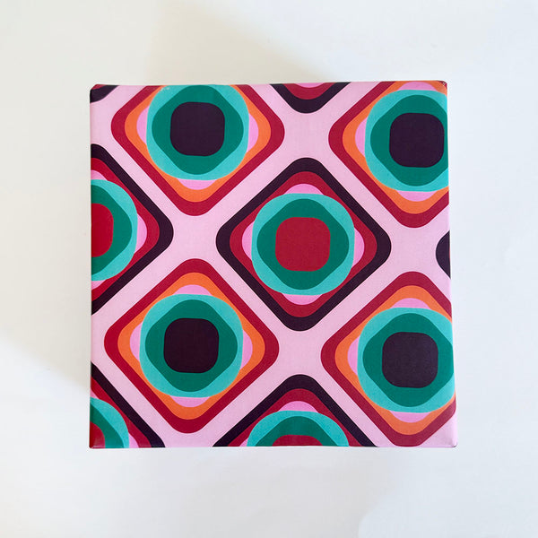 Retro Diamond Wrapping Paper