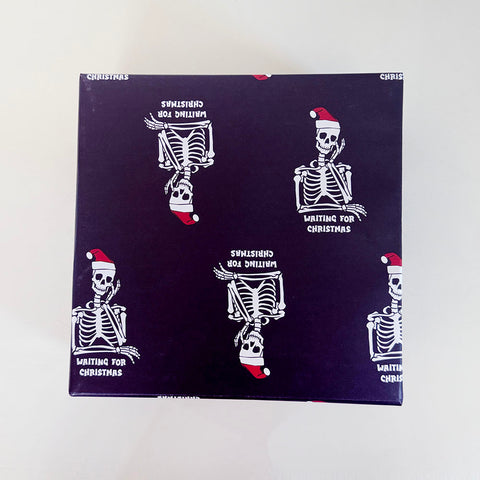 Skeleton Christmas Wrapping Paper