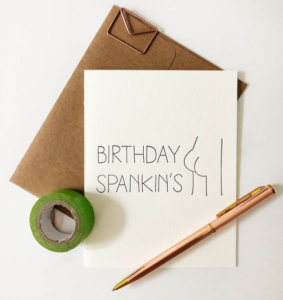 Birthday Spankin's - Steel Petal Press