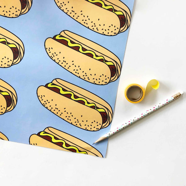 Hot Dog Wrap - Sheet - Steel Petal Press