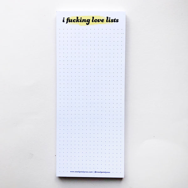 Love Lists Listpad