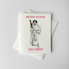 MF Girl Power - Friendship and Encouragement Greeting Card