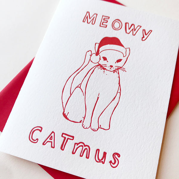 Meowy Catmus - Steel Petal Press