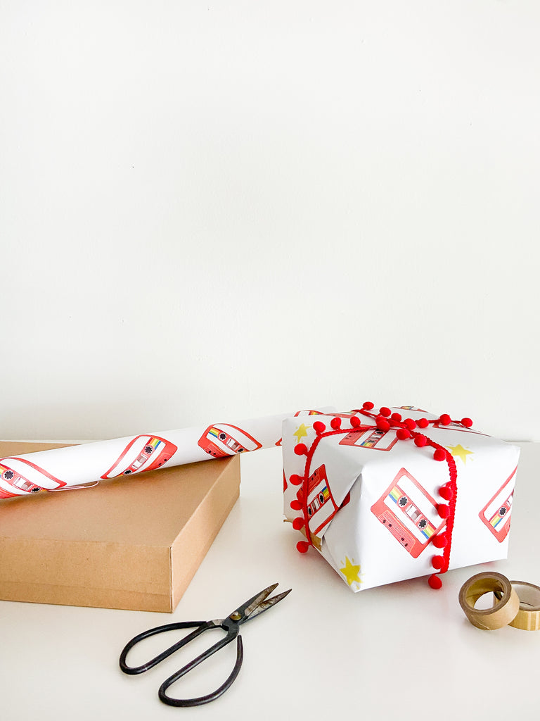 Wrapping paper - Mixtape Wrap