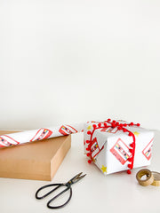 Mixtape Gift Wrapping Paper - Single Sheet