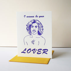 Prince Lover - Letterpress Love and Valentine's Day Greeting Card