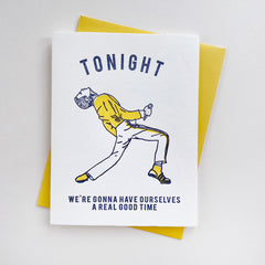 Freddie Birthday - Letterpress Birthday Greeting Card