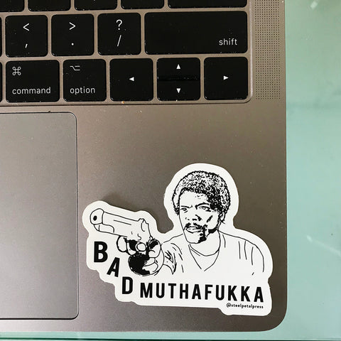 Muthafukka Sticker - Steel Petal Press