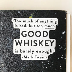 Whiskey Die-Cut Sticker