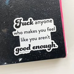 Good Enough Die-Cut Sticker