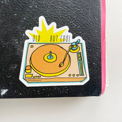 Old But Cool Die-Cut Sticker