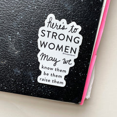 Strong Women Die-Cut Sticker