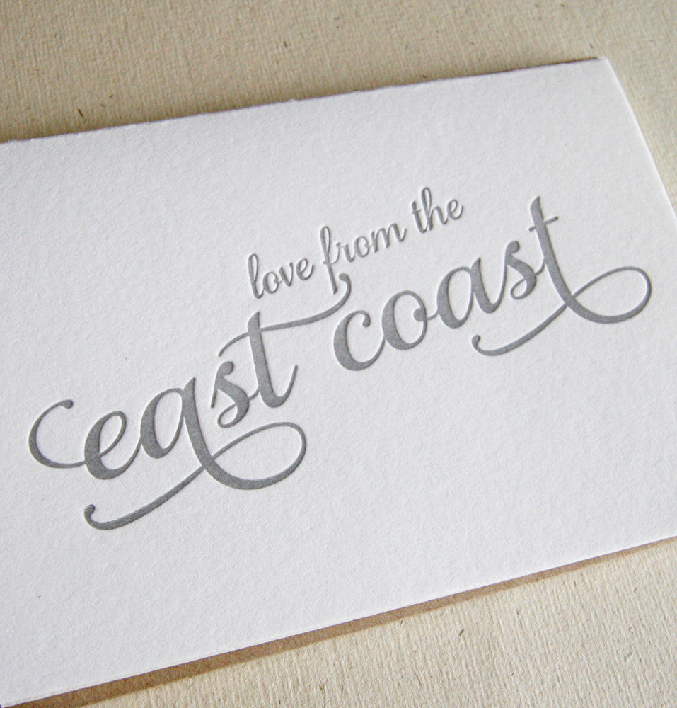 East Coast Love - Steel Petal Press
