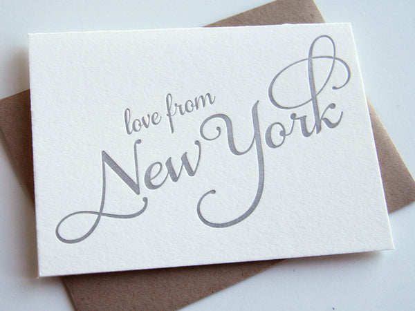 New York Love - Steel Petal Press
