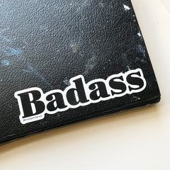 Badass Die-Cut Sticker