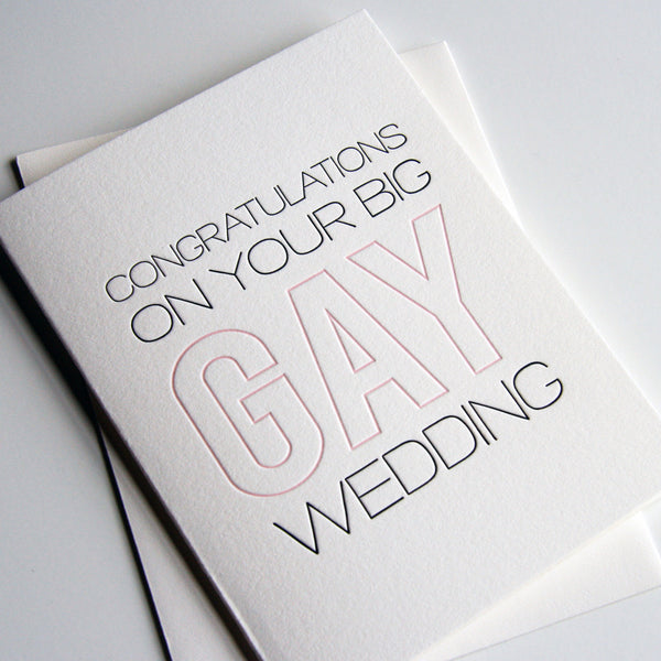 Big Gay Wedding - Steel Petal Press
